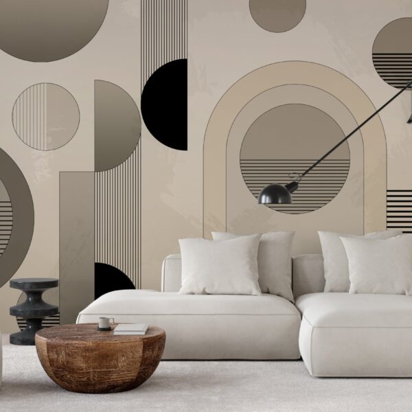 Foto murale Gjeometria e Heshtjes