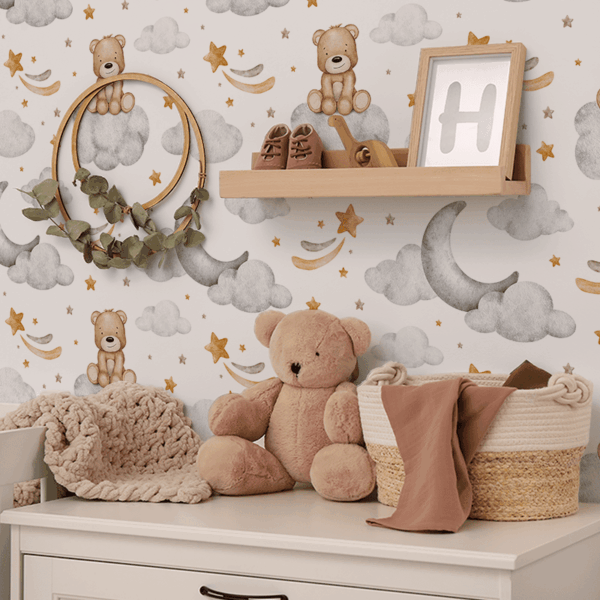 Foto murale Arushi pelushi mbi një re