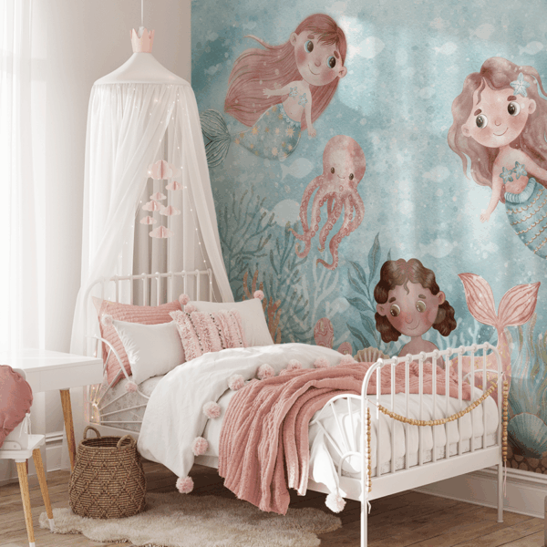 Foto murale Sirenat e Lagunës së Koraleve