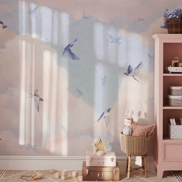 Foto murale Në Përqafimin e Reve