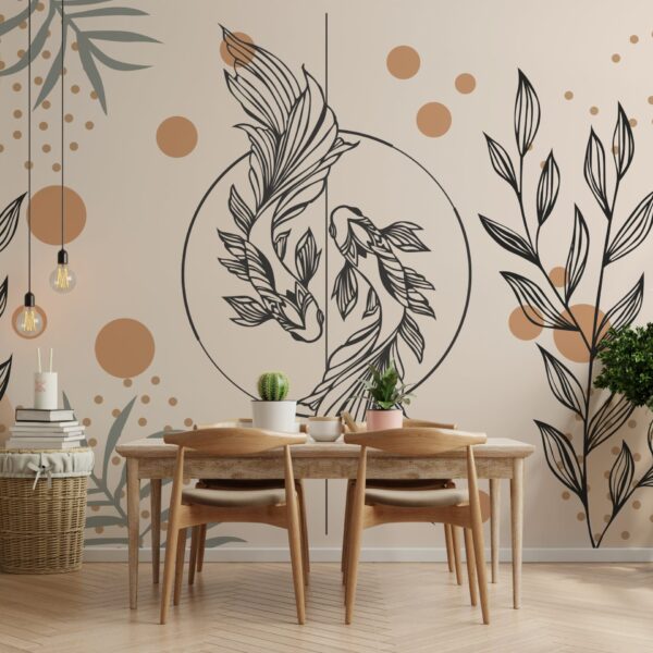 Foto murale Vallëzimi i Peshqve