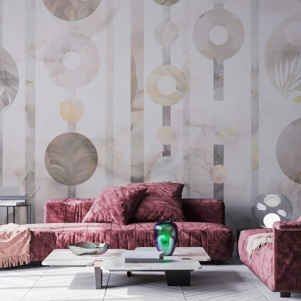 Foto murale Gjethe dhe Gjeometri