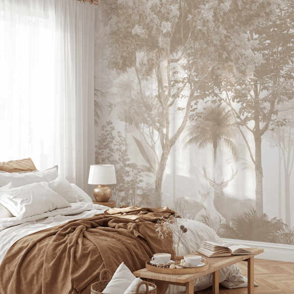 Foto murale Gri e Gjelbër