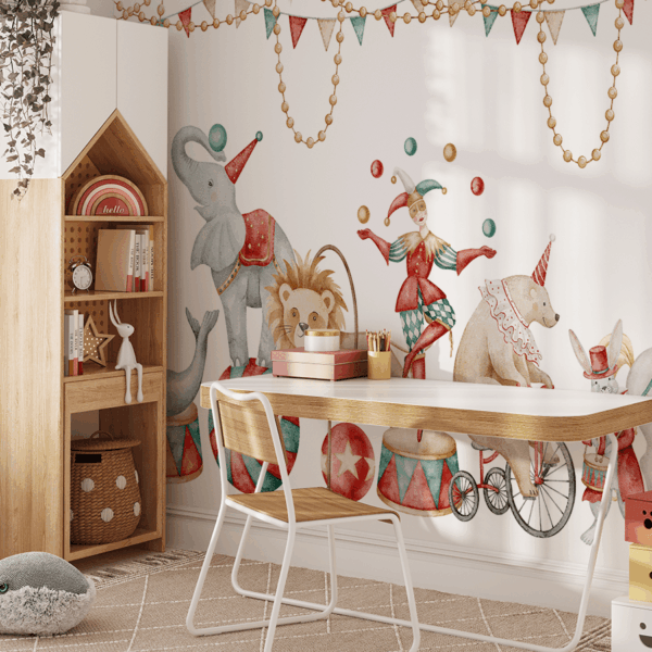 Foto murale Cirku i Talenteve të Kafshëve