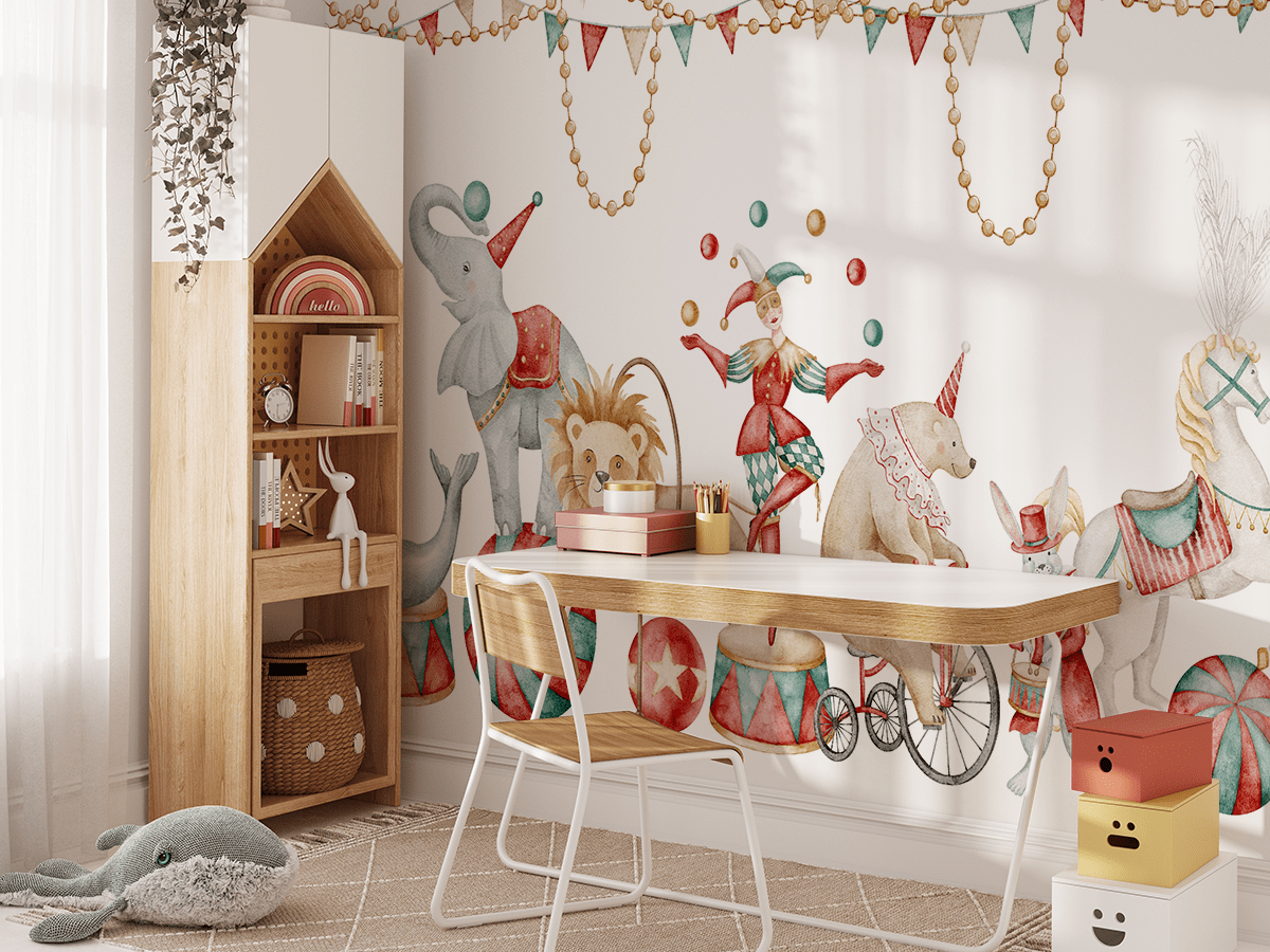 Foto murale Cirku i Talenteve të Kafshëve