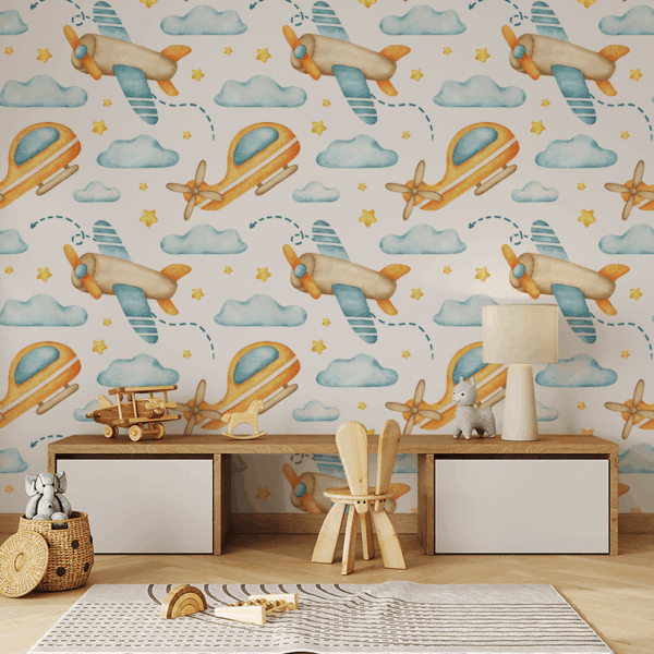 Foto murale Fluturime në Re