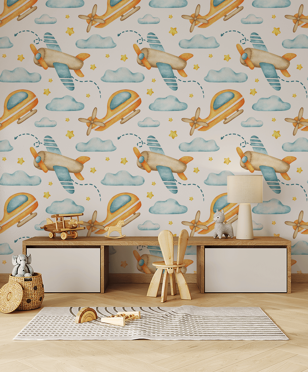 Foto murale Fluturime në Re