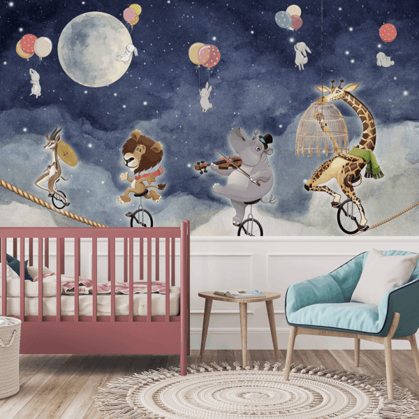 Foto murale Nata e Cirkut Mbi Retë