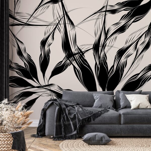 Foto murale Gjethe që valëviten