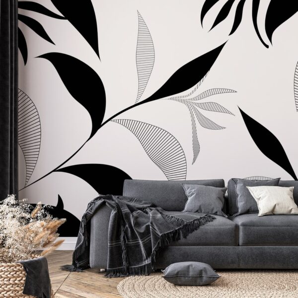 Foto murale Kontrasti i gjetheve