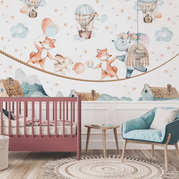 Foto murale Një Shëtitje mbi Retë