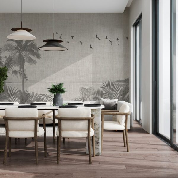 Foto murale Fluturim mbi oqean