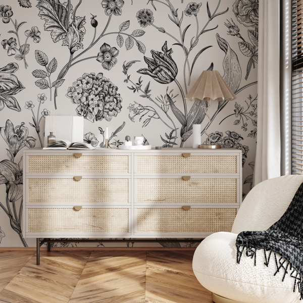 Foto murale Elegancë botanike klasike