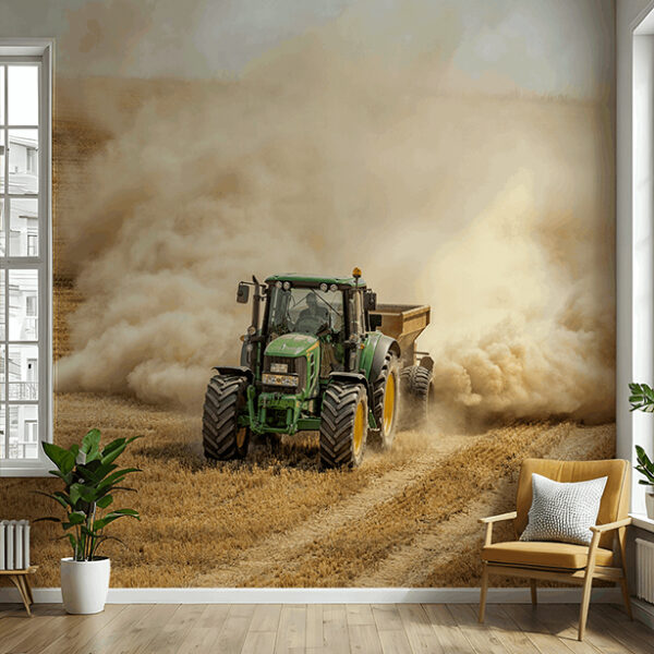 Foto murale Punë në terren