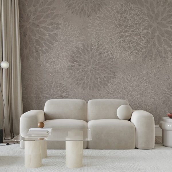 Foto murale Hollësi bezhë