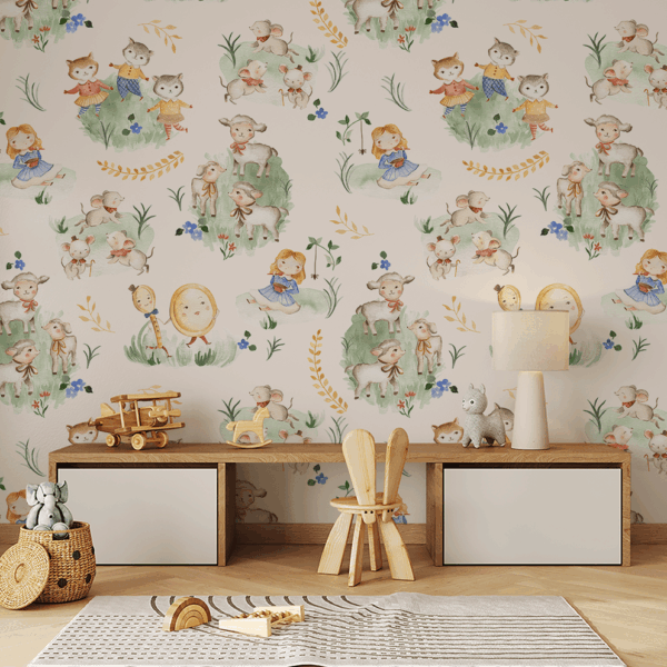 Foto murale Livadhi i Përrallave të të Vogëlve