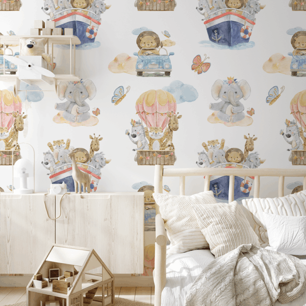 Foto murale Udhëtimet e Eksploruesve të Vegjël