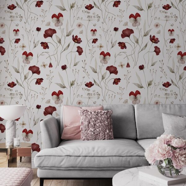 Foto murale Mozaik me Lule