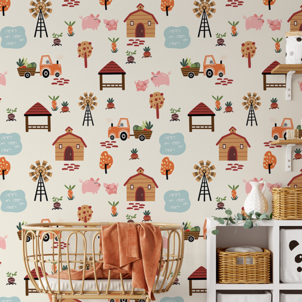 Foto murale Fermë simpatike