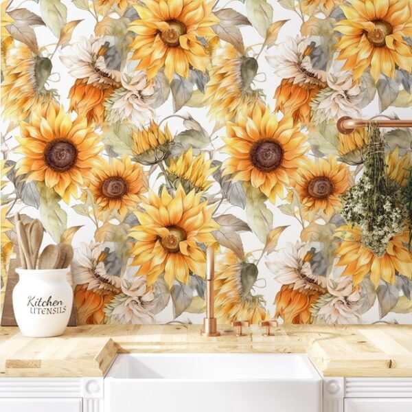 Foto murale Ekspresiviteti i lulediellit