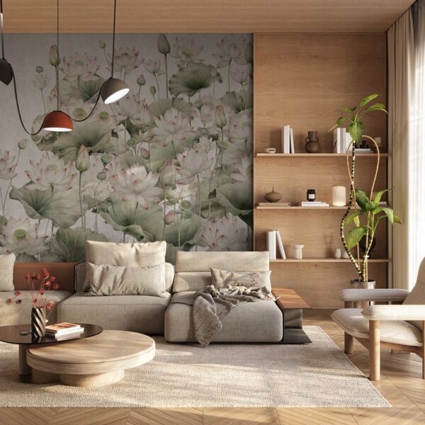 Foto murale Zambakë uji