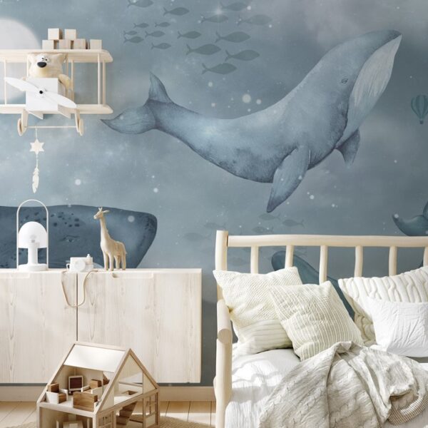 Foto murale Vallëzimi i Balenave