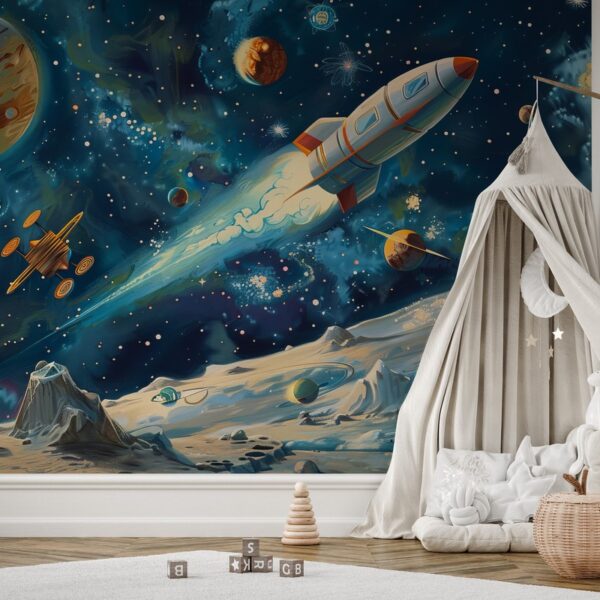 Foto murale Udhëtim në Hapësirë