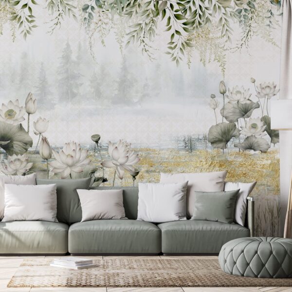 Foto murale Liqeni i Lotusit