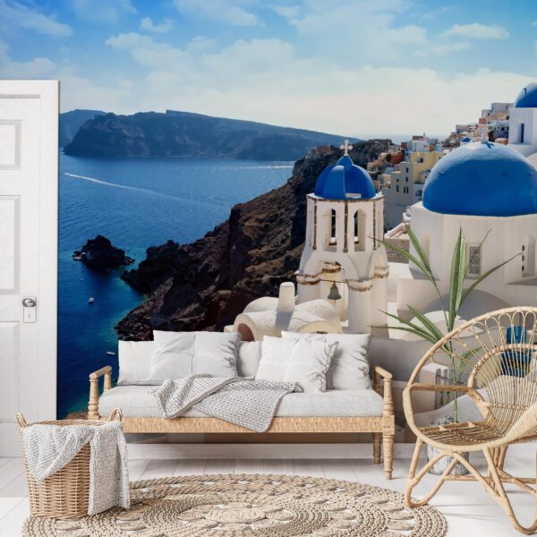 Foto murale Harmonia Blu