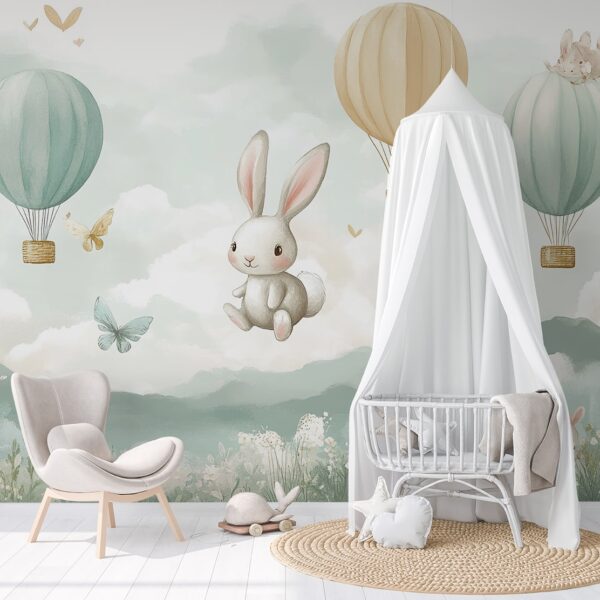 Foto murale Ëndrrat e qiellit me tullumbace