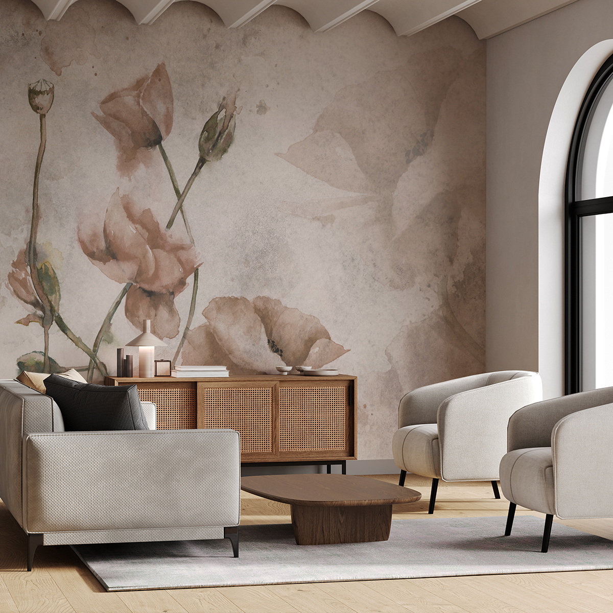 Foto murale Delikatesa e Lulekuqeve të Fushës