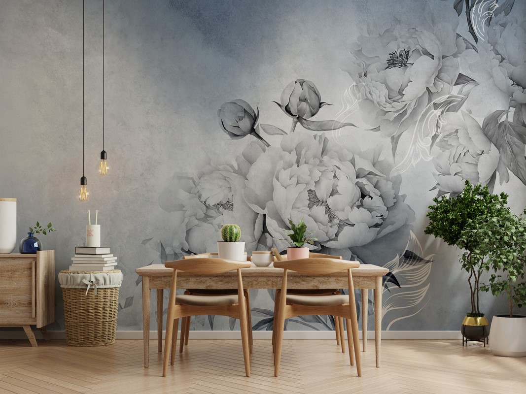 Foto murale Bozhure në lulëzim