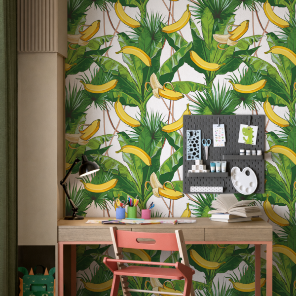 Foto murale Një xhungël plot me banane