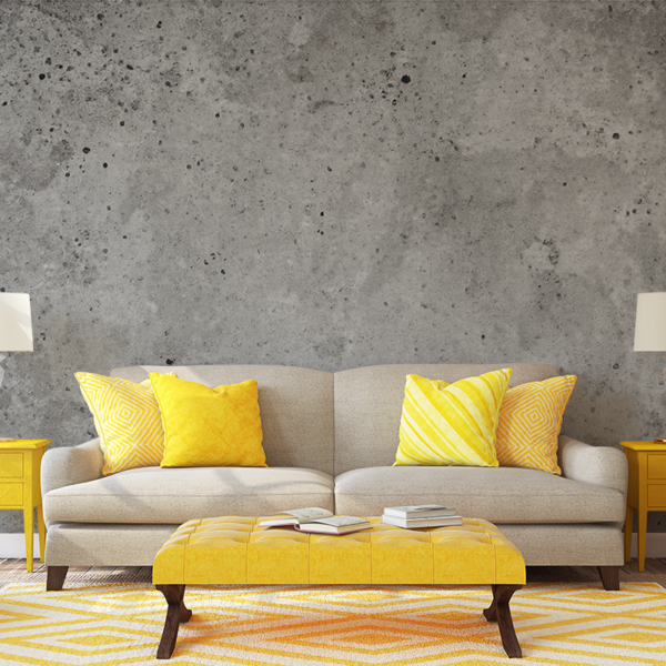 Foto murale Beton gri