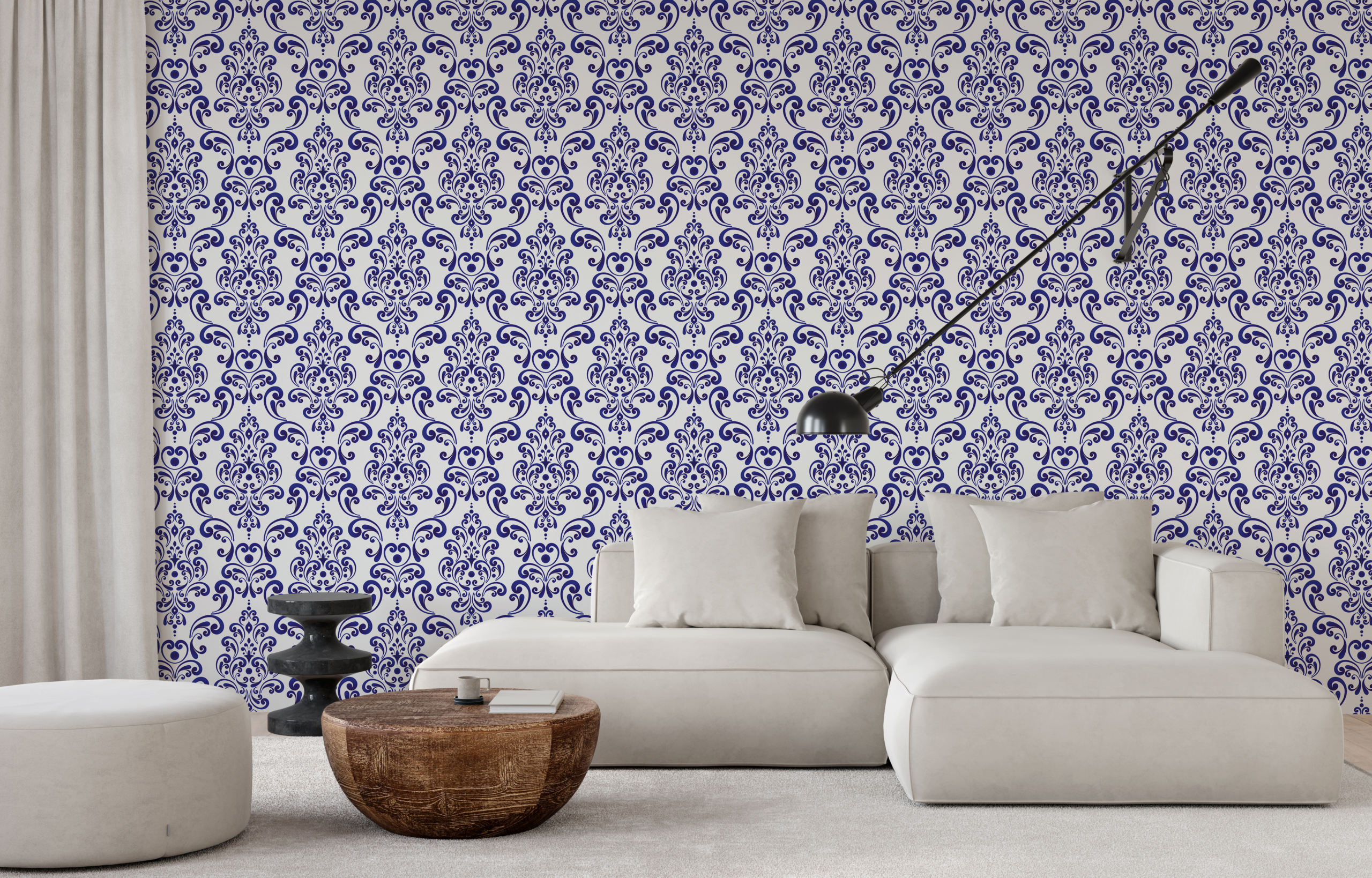 Foto murale Blu Baroke