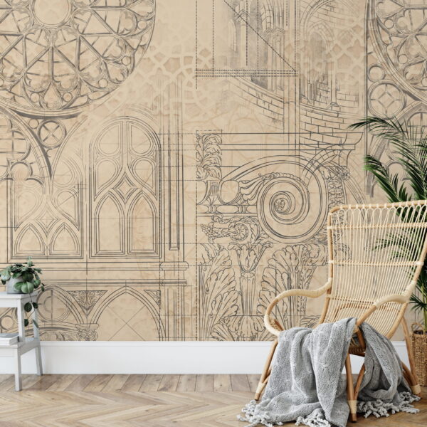 Foto murale Harmonia arkitekturore