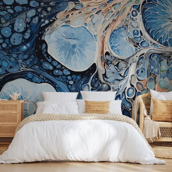 Foto murale Struktura Blu