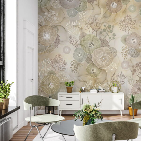 Foto murale Ornamente botanike