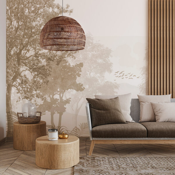 Foto murale Beige Grove