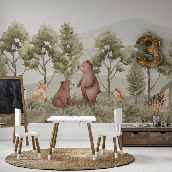 Foto murale Glade of Friends
