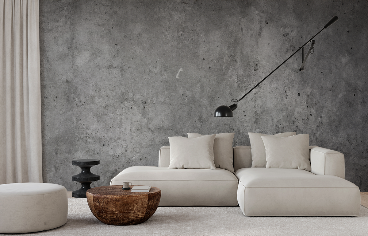 Foto murale Beton i papërpunuar