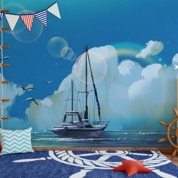 Foto murale Lundroni në horizont
