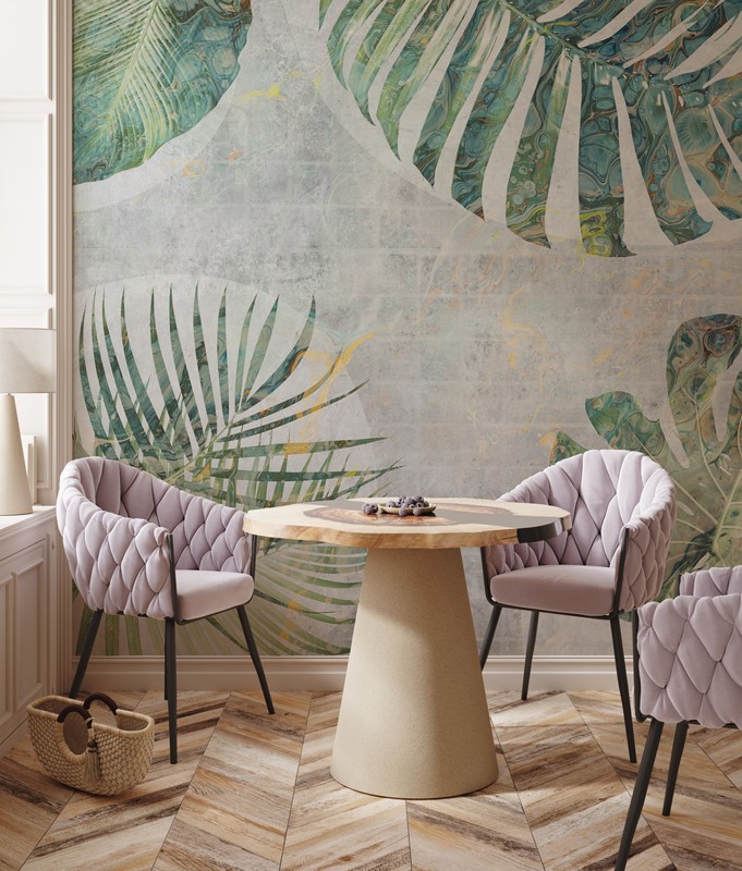 Foto murale Monstera Green