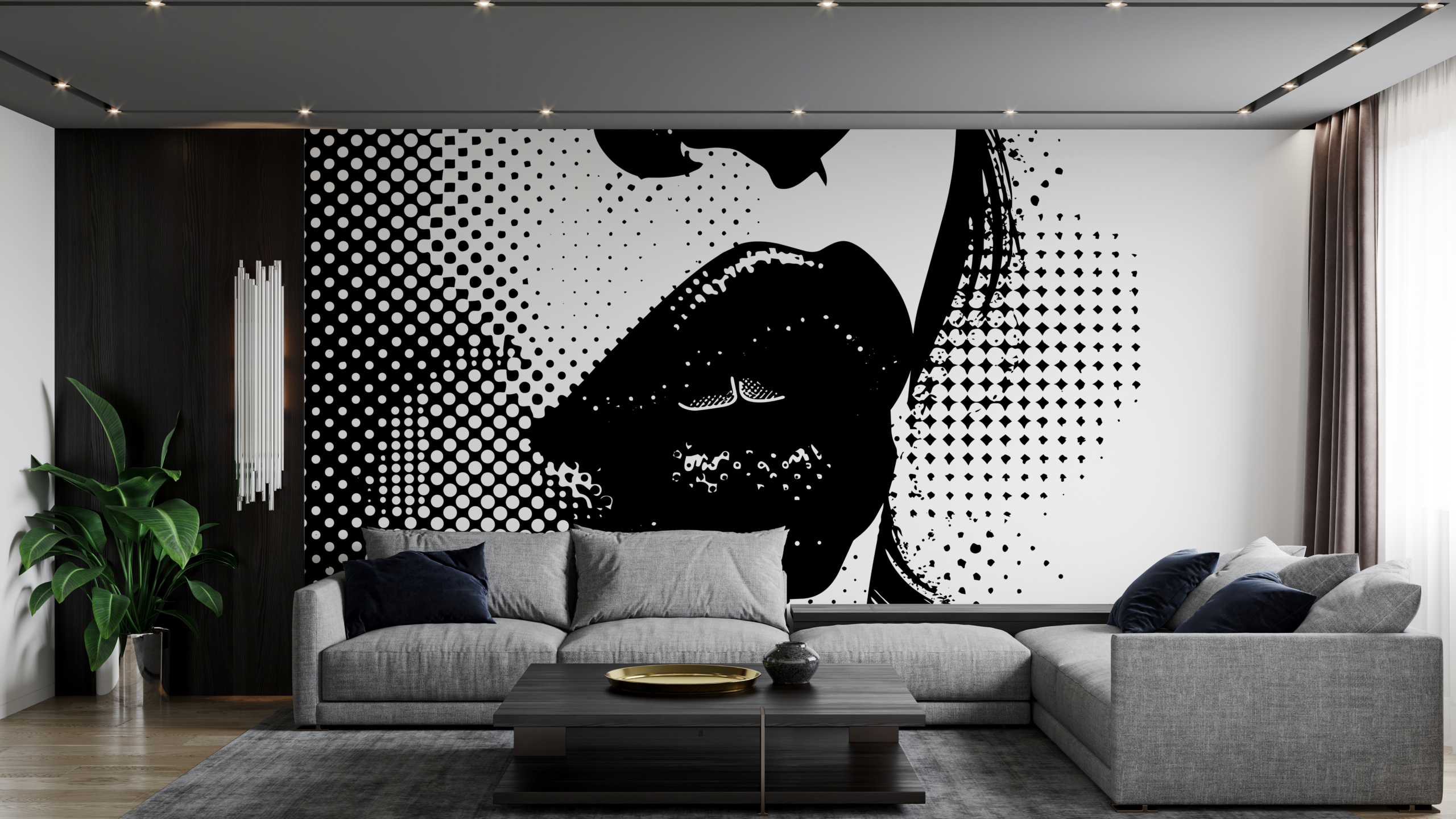 Foto murale Buzët e Artit Pop