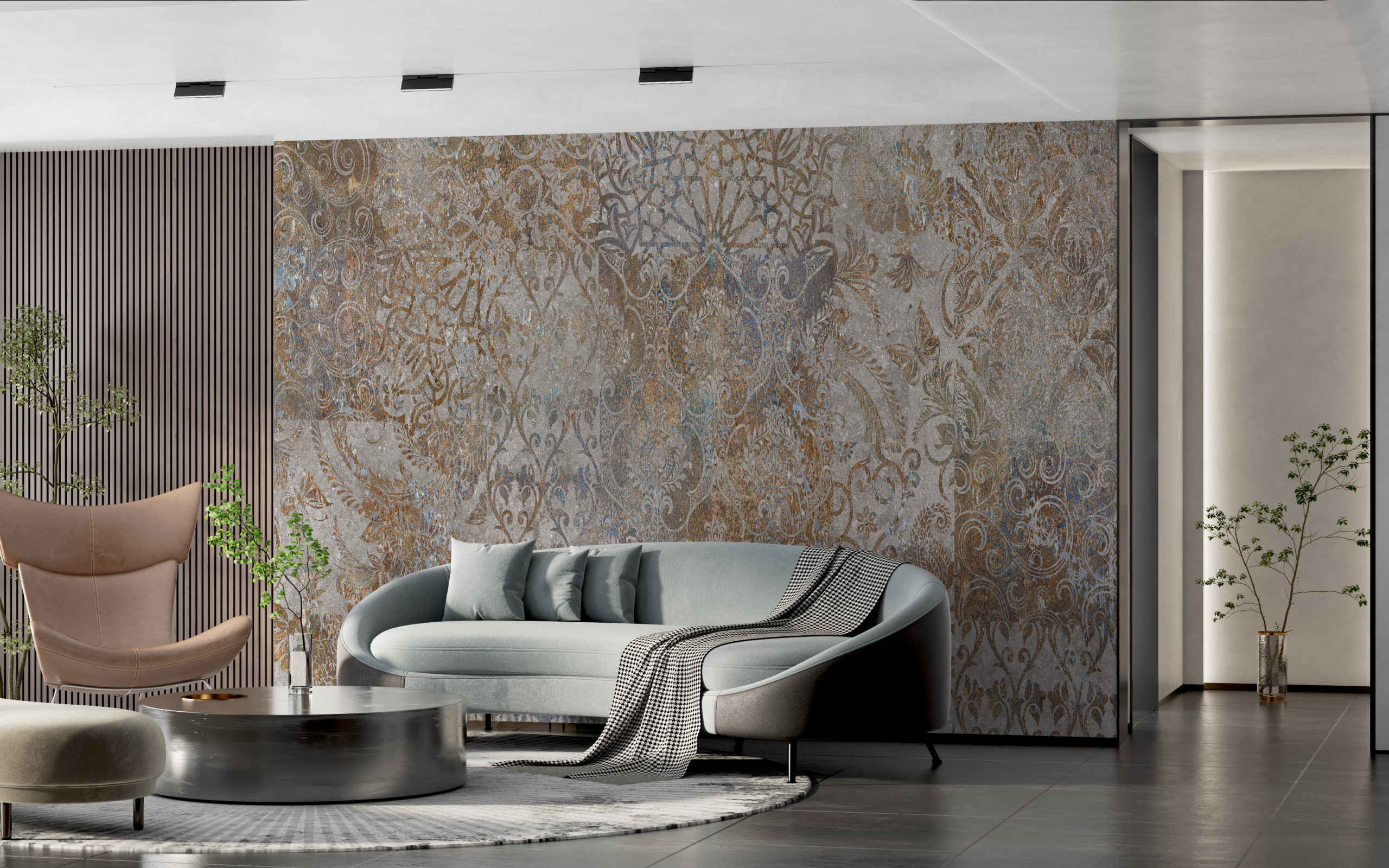 Foto murale Damask i vjetër