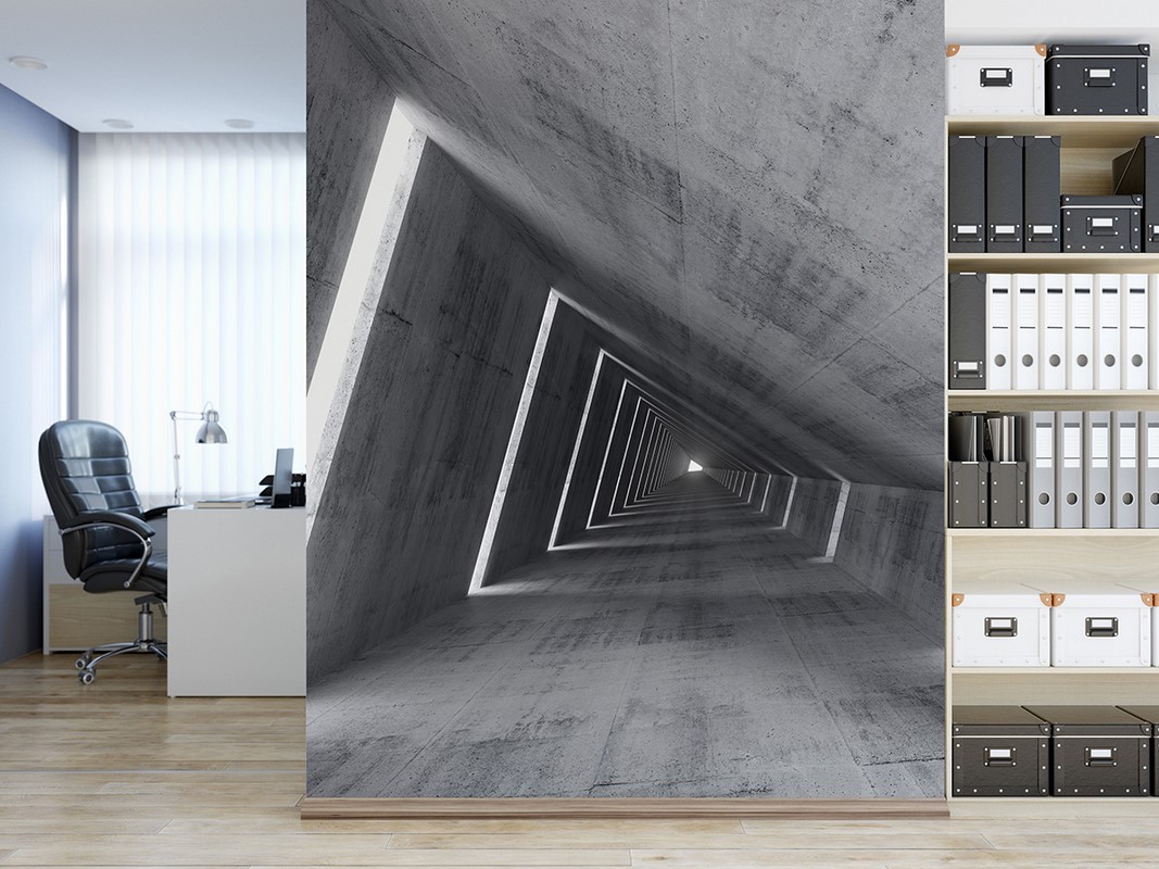 Foto murale Korridor betoni 3D