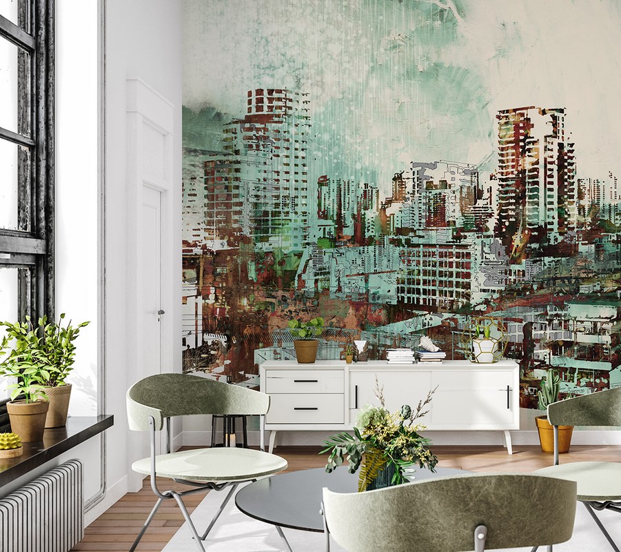 Foto murale Metropol Industrial