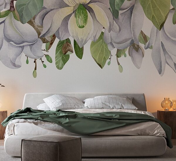 Foto murale Magnoliat në të Bardha
