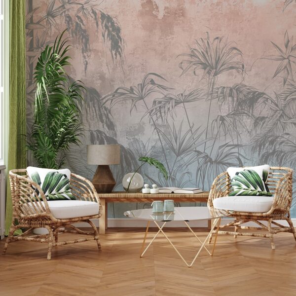 Foto murale Xhungël pastel