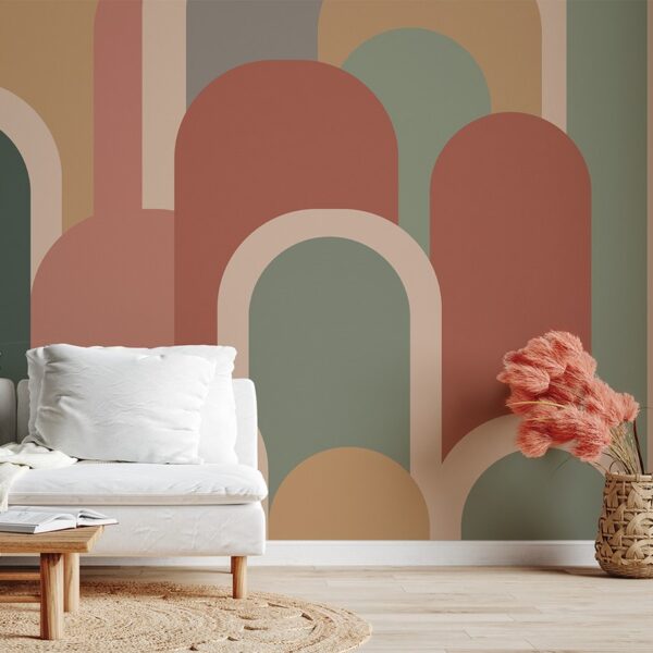 Foto murale Gjeometri pastel
